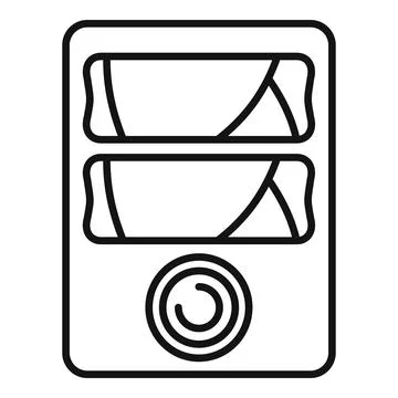 Crypto mining farm generating cryptocurrency icon 스톡 일러스트