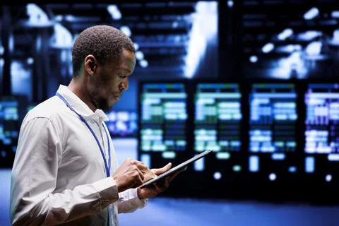Crypto mining using renewable energy Stock Photos