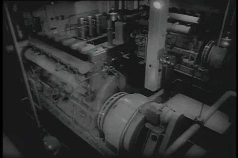 Crypto room specified message coded to guard security before transmission - 1957 Stock Footage 99113163