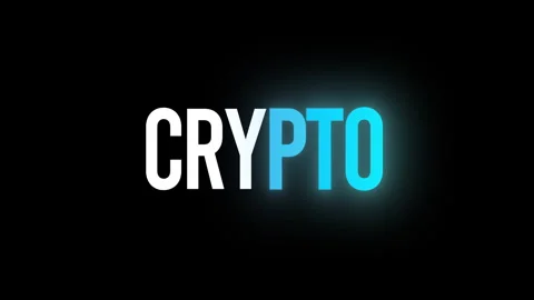Crypto text reveal transition bundle 3 variants Stock-Footage 337270971