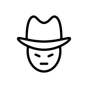 Crypto thin line icon Stock Illustration