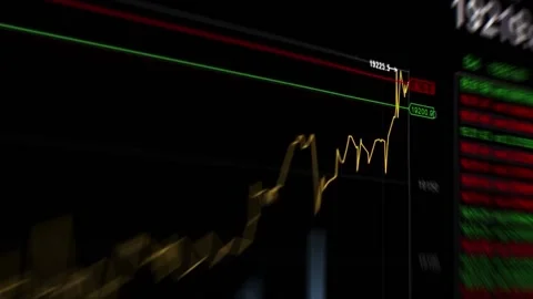 Crypto timelaps short follow Stock Footage 206386514