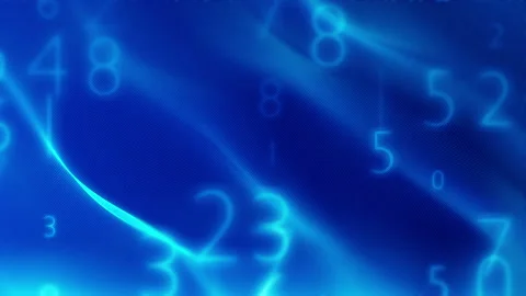 Crypto virtual digital numbers data code3D video loop science cryptography Vídeos de archivo 153521033