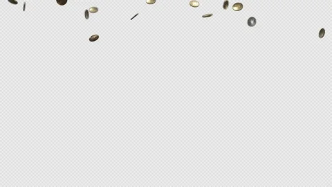 Cryptocoins falling coins dof pr4444 Vidéo 156758549