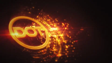 Cryptocurrency and Encryption Technology Background Stock Footage 307916130