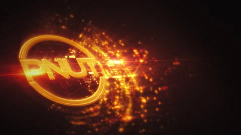 Cryptocurrency and Encryption Technology Background Stock Footage 307919576