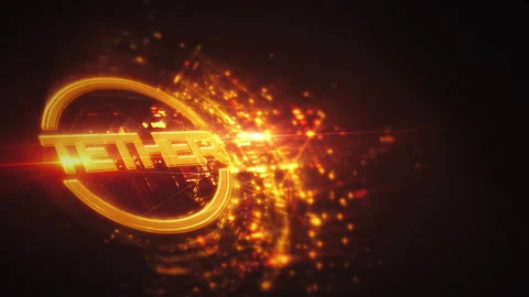 Cryptocurrency and Encryption Technology Background Stock Footage 307920362