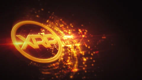 Cryptocurrency and Encryption Technology Background Stock Footage 307922484