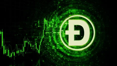 Cryptocurrency and Encryption Technology Background Stock Footage 308063880