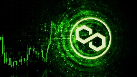 Cryptocurrency and Encryption Technology Background Stock Footage 308064883