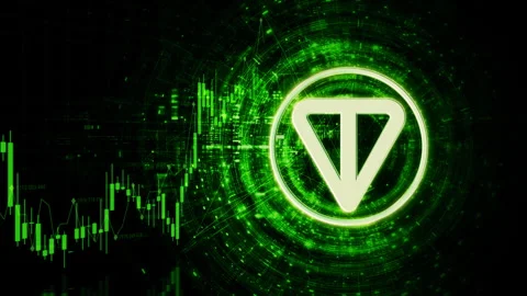 Cryptocurrency and Encryption Technology Background Video stock 308065222