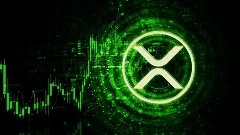 Cryptocurrency and Encryption Technology Background Stock Footage 308065451