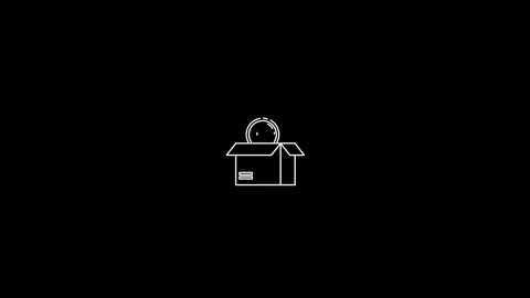 Cryptocurrency animated icon, Bitcoin sign animation icon price money wealt.. Stock Footage 296864500