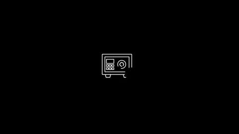 Cryptocurrency animated icon, Bitcoin sign animation icon price money wealt.. Stock Footage 296864538