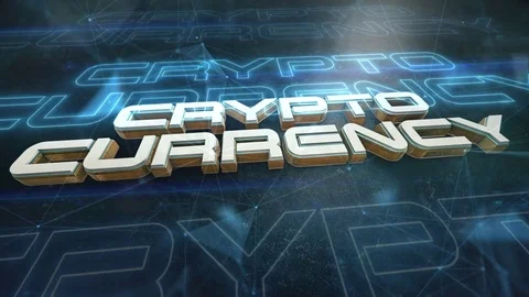 Cryptocurrency background concept 4K Stock Footage 83142582