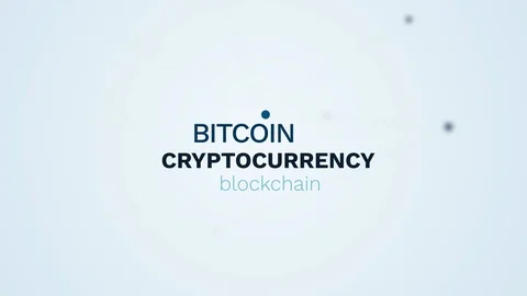 Cryptocurrency bitcoin blockchain economy technology business e-commerce mining Stock Footage 104847335