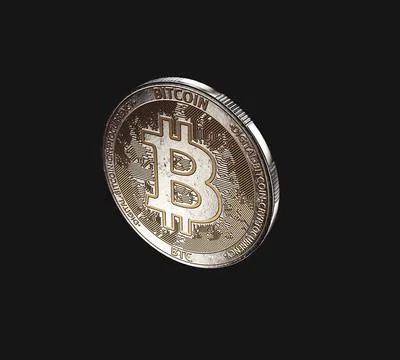 Cryptocurrency Bitcoin Coin Stock-Fotos