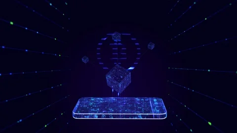 Cryptocurrency bitcoin Stock Footage 127619227