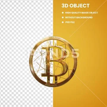 Cryptocurrency Blockchain Digital PSD Template