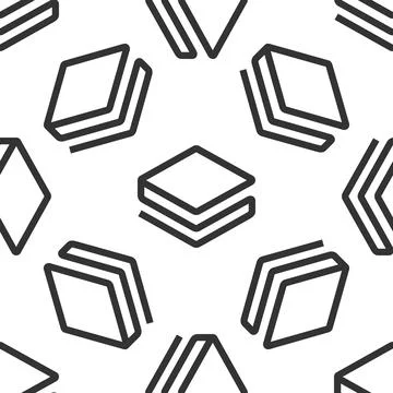 Cryptocurrency coin Stratis STRAT icon seamless pattern on white background Stock Illustration