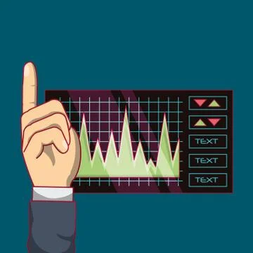 Cryptocurrency concept design Stockillustratie
