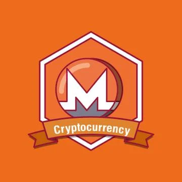 Cryptocurrency design concept 스톡 일러스트