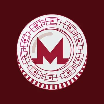 Cryptocurrency design concept 스톡 일러스트