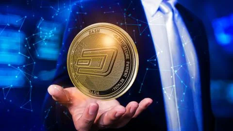 Cryptocurrency Digital background 4k Stock-Fotos