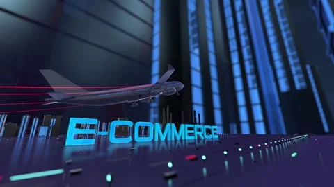 Cryptocurrency-E-commerce Stock Footage 265799422