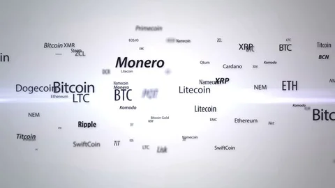 Cryptocurrency Stock Footage 87269553