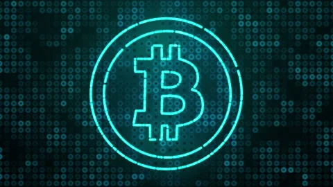 Cryptocurrency Stock-Footage 168351996