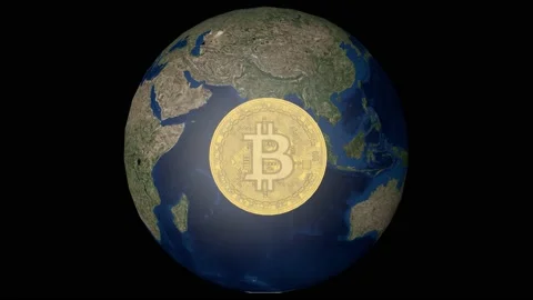 Cryptocurrency Stock Footage 193314424