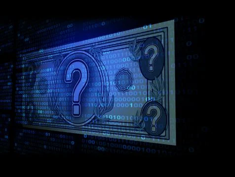 Cryptocurrency Stock Illustration