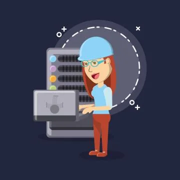 Cryptocurrency mining design 스톡 일러스트