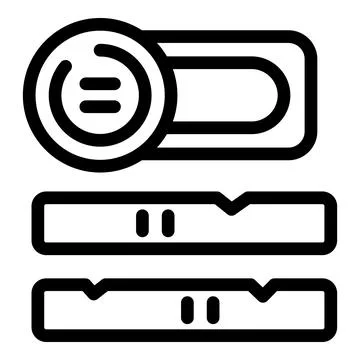 Cryptocurrency mining farm generating digital currency icon 스톡 일러스트