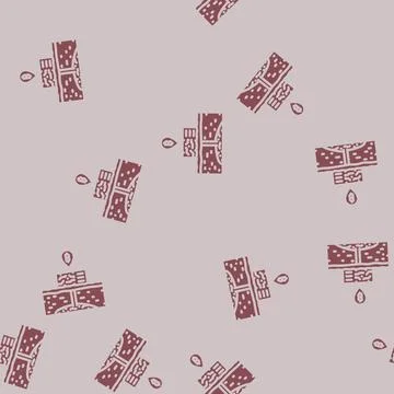 Cryptocurrency mining geothermal glyph vector seamless pattern Stock Illustration