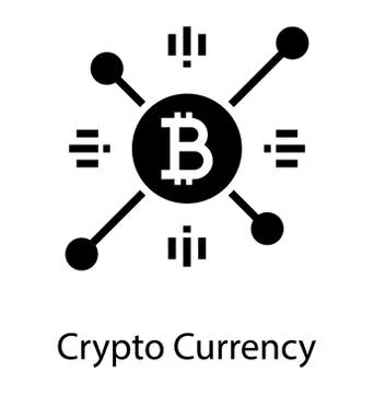 Cryptocurrency Network Vector Stock Illustration