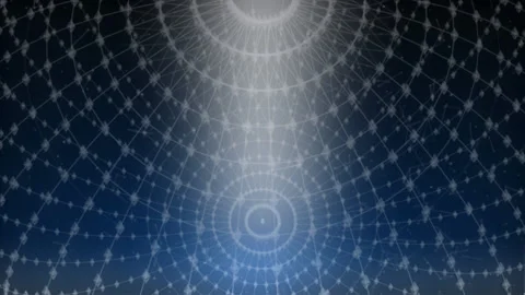 Cryptocurrency Sphere System Stock Footage 119425218