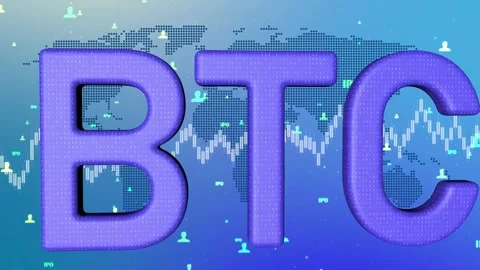 Cryptocurrency Trading Chart. Bitcoin Price Chart. BTC ETH Trading Online Graph Stock Footage 302572166