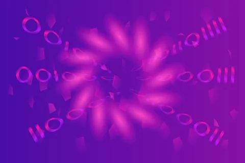 Cryptocurrency vector technology abstract illustration Stock Illustration