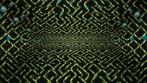 Cryptographic Cyber Labyrinth Network Encryption Pathway Stockbeeldmateriaal 337806398