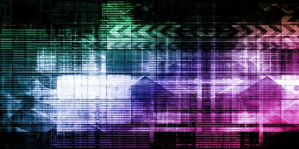 Cryptographic Security Protocol Design For Data Protection Stock Illustration