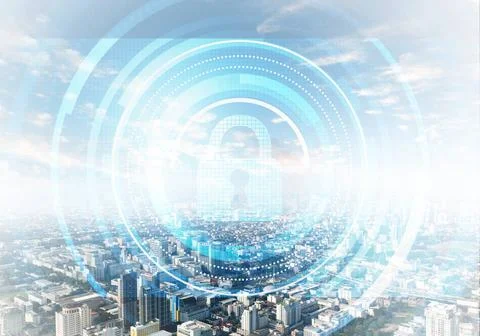 Cryptography and encryption algorithm concept Cryptography and encryption ... Foto stock