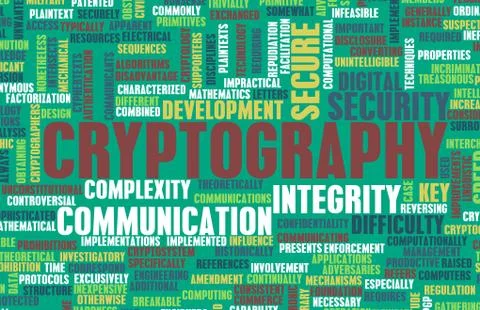 Cryptography Stock-Illustration