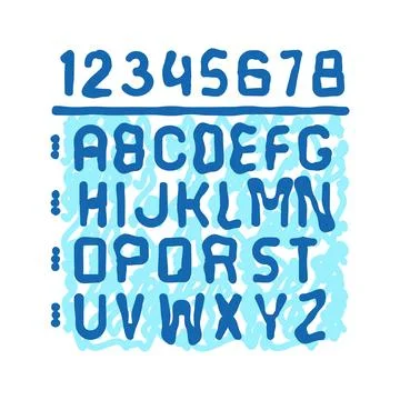 Cryptography math science education icon doodle illustration Stock Illustration