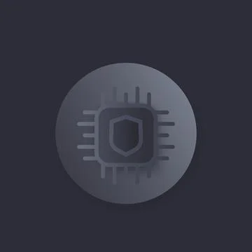 Cryptography vector icon Stock Illustration
