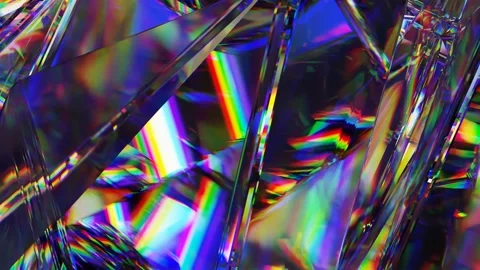 Crystal abstract background Video stock 276260048