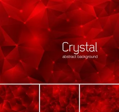 Crystal abstract background Stock Illustration