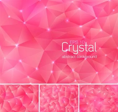 Crystal abstract background Stock-Illustration