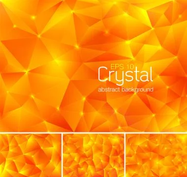 Crystal abstract background Stock Illustration
